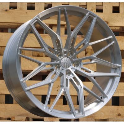 Wheel R21x11.5J  5X112J  ET  37  66.6  HXF02  Brush Silver (BS)  For HAXER  (K3)  (FORGED  (NEW Model))