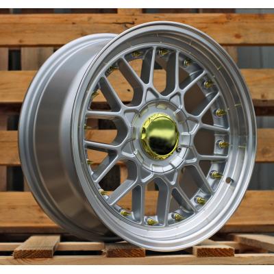 Ratlankis R17x8J  10X112J/120  ET  30  74.1  HX025J  (LU1880)  Silver+Polished Lip (SP)  For HAXER  (P1)