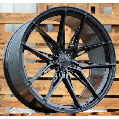 Ratlankis R22x9J  5X112J  ET  30  66.5  HX036J  Black (BL)  For HAXER  (P)  (Rear+Front)