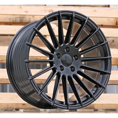 Wheel R19x9.5J  5X112  ET  40  66.6  HX010JF  (YF0124)  Black Half Matt (BLHM)  For HAXER  (K7)  (HYBRID FORGED Rear+Front)