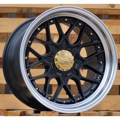 Wheel R18x9J  10X120/112  ET  35  72.6  HX025J  (HX025J)  Black Half Matt+Polished Lip (BLHMPL)  For HAXER  (Z1+Z7)  (Rear+Front)