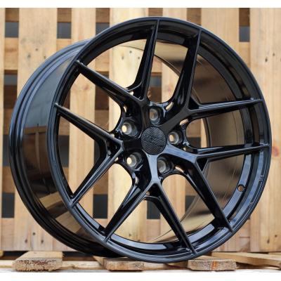 Wheel R18x9.5J  5X120  ET  40  72.6  HX044J  (IN6130)  Black (BL)  For HAXER  (K7)  (Rear+Front)