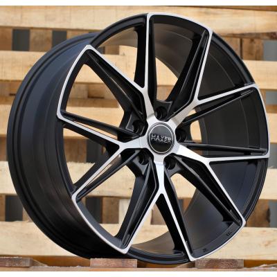 Wheel R19x8.5J  5X114.3  ET  40  73.1  HX043  Black Polished Half Matt (MBHM)  For HAXER  (K4)  ((AKC 105 Eur))