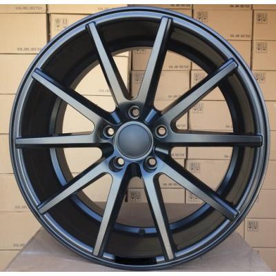 Wheel R19x9.5J  5X114.3  ET  35  73.1  HX014  (QC2211)  Black Half Matt (BLHM)  For HAXER  (P)  (Rear+Front)