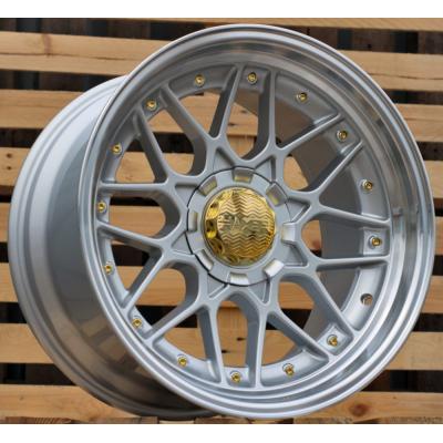 Wheel R18x9J  10X120/112  ET  35  72.6  HX025  (HX025)  Silver+Polished Lip (SP)  For HAXER  (P)  (Rear+Front)