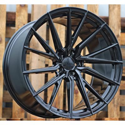 Wheel R21x9.5J  5X112  ET  30  66.5  HX06F  Black (BL)  For HAXER  (K4)  (HYBRID FORGED (Front+Rear))
