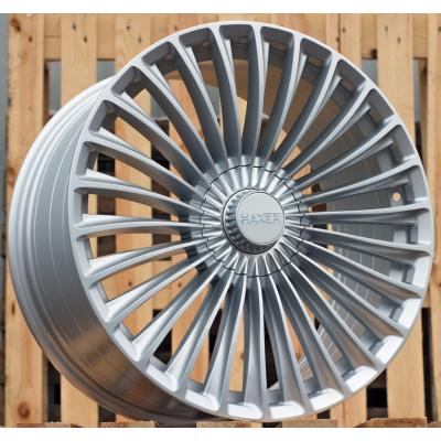 Wheel R19x9.5J  5X112  ET  43  66.6  HX09F  Silver Shining (SS)  For HAXER  (K4)  (HYBRID FORGED (For car Mercedes Benz))