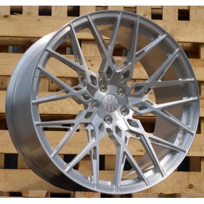 Wheel R21x10.5J  5X112  ET  30  66.6  HXF03  Brush Silver (BS)  For HAXER  (K3)  (FORGED  (NEW Model))