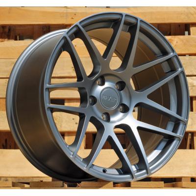 Ratlankis R19x9J  5X120J  ET  30  72.6  XF995  (HX022J)  Gun Metal Half Matt (GMHM)  For HAXER  (K4+P1)  (Rear+Front)