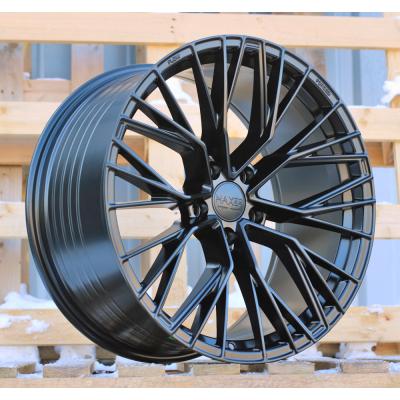 Wheel R18x8J  5X112J  ET  40  66.6  HX024JF  (F829)  Black Half Matt (BLHM)  For HAXER  (M)  (HYBRID FORGED New Model)