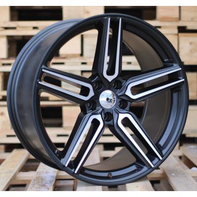 Ratlankis R20x10J  5X120J  ET  40  72.6  B1382  (HX015J)  Black Polished Half Matt (MBHM)  For HAXER  (K7)  ((AKC 110 Eur) Rear+Front)